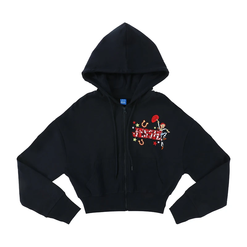 Juniors Disney PIXAR Toy Story Jessie Zip Up Graphic Hoodie