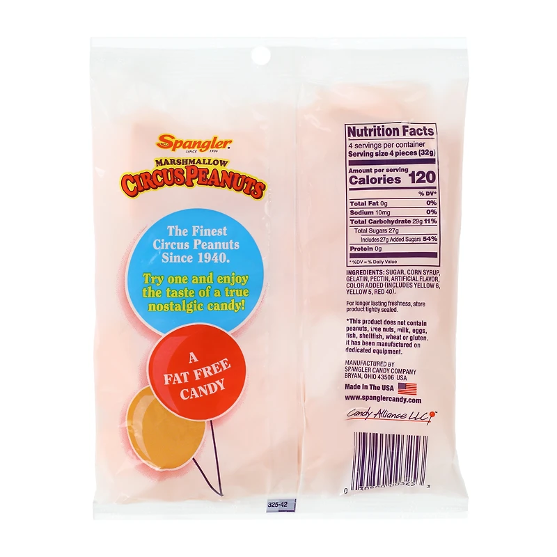 Spangler® Marshmallow Circus Peanuts 5oz