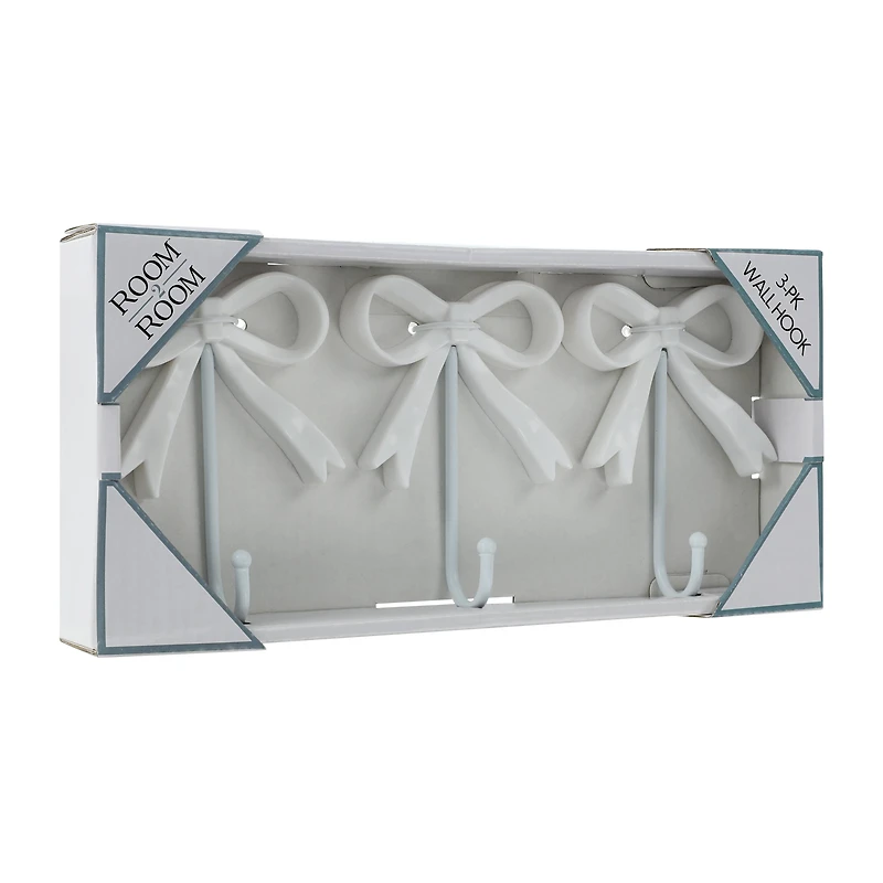 3-Pack Bow Wall Hooks