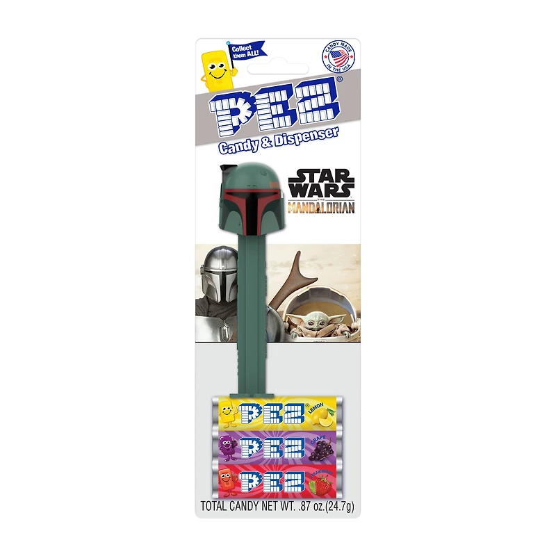 Pez® Star Wars The Mandalorian Candy & Dispenser Set