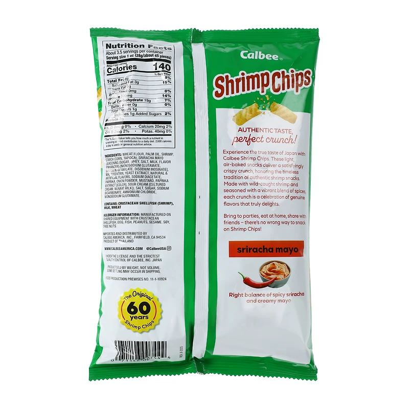 Calbee® Sriracha Mayo Shrimp Chips