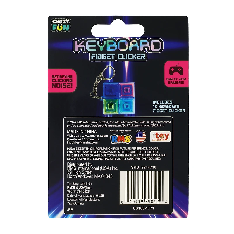 Keyboard Fidget Clicker