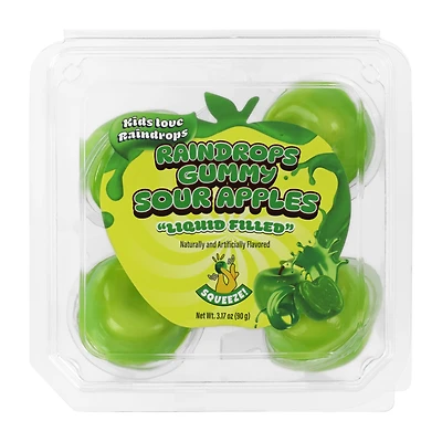Raindrops® Liquid Filled Gummy Sour Apples 3.1oz
