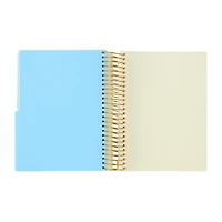 Single Wire Spiral Notebook 6in x 8.25in