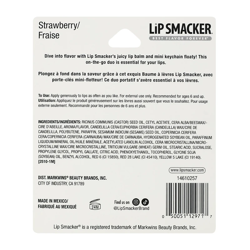 Lip Smacker® Lip Balm & Keychain Pack