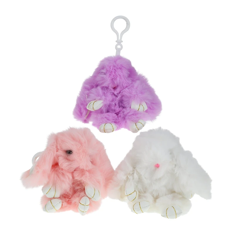 Furry Mystery Bunny Clip-On Tin (Styles May Vary)