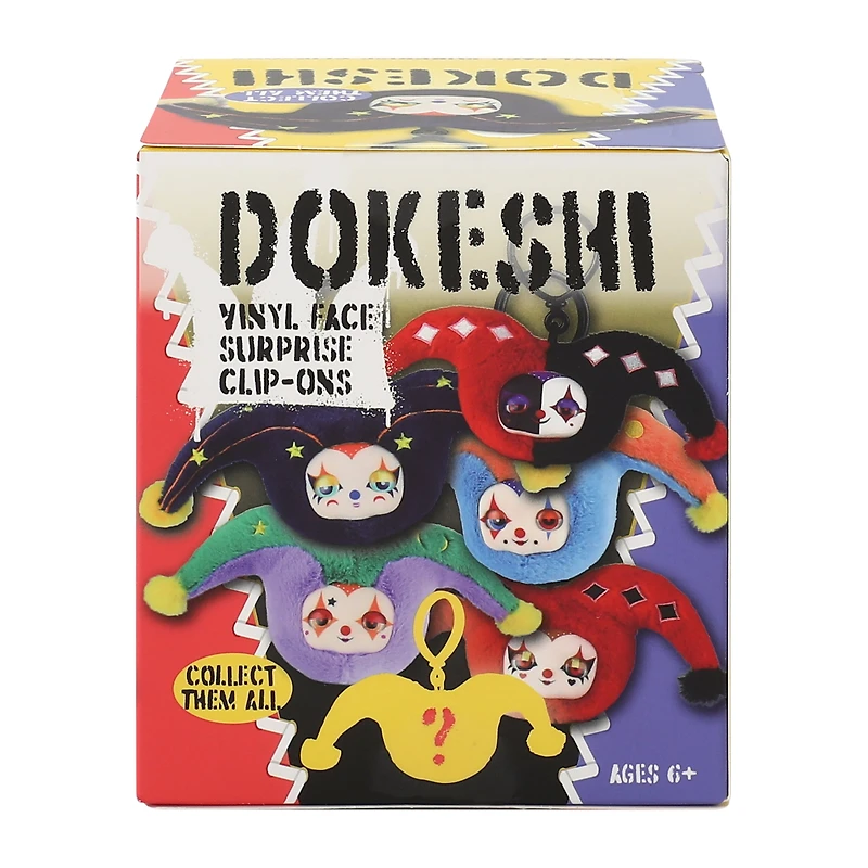 Dokeshi Vinyl Face Surprise Clip-Ons (Styles May Vary)