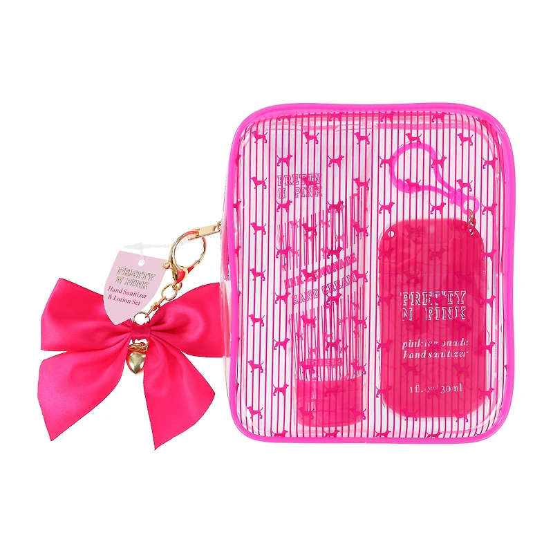 Pretty N Pink Hand Cream & Sanitizer Set