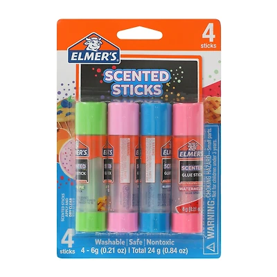 Elmer's® Scented Glue Sticks 4-Pack