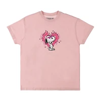 Peanuts® Snoopy Flame Hearts Graphic Tee