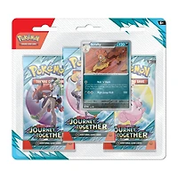Pokémon™ Scarlet & Violet Journey Together Booster Card Pack Set (Styles May Vary)