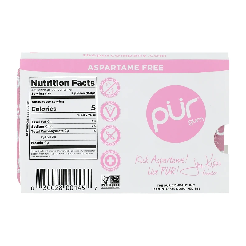 PUR® Bubble Gum 9-Pack