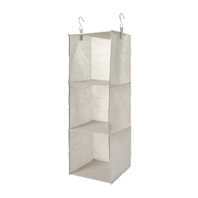 3-Shelf Hanging Closet Organizer