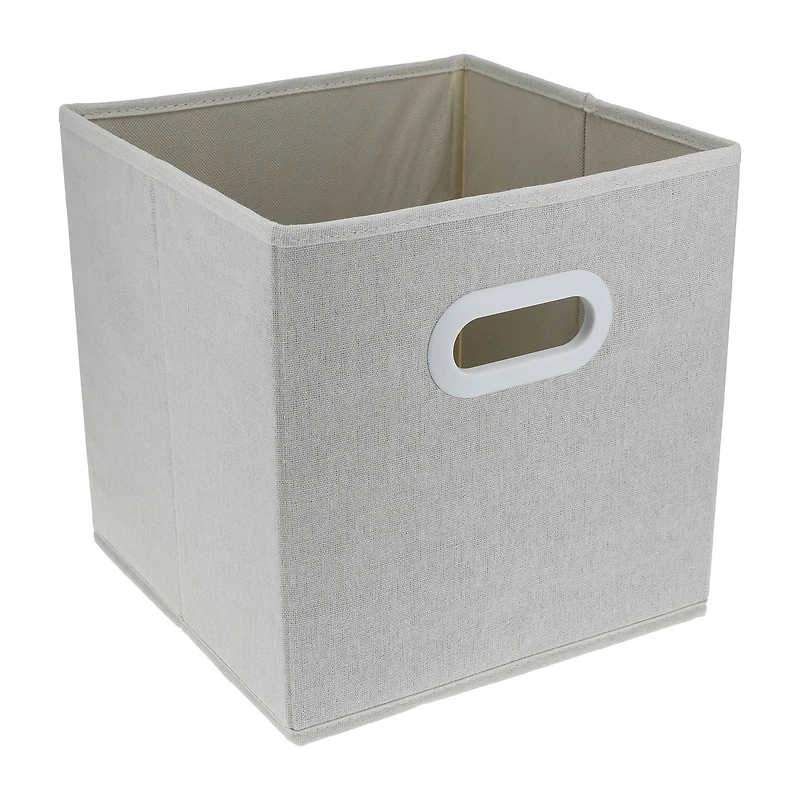 Linen Cube Storage Bins 2-Pack