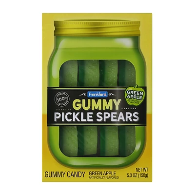 Gummy Pickle Spears Candy 5.3oz
