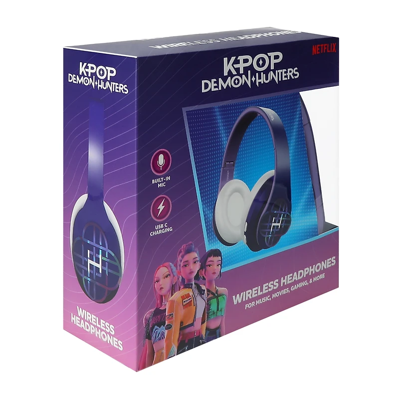 Netflix K-Pop Demon Hunters Wireless Headphones