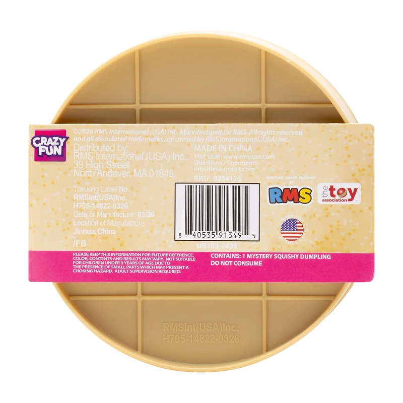 Crazy Fun® Mystery Seashell Squishy Bun Set