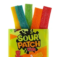 Sour Patch Kids 5 Classic Flavored Strips  Candy 3.5oz