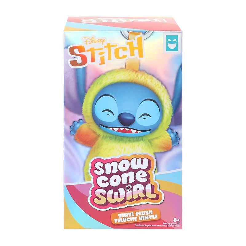 Disney Stitch Snow Cone Swirl Vinyl Plush