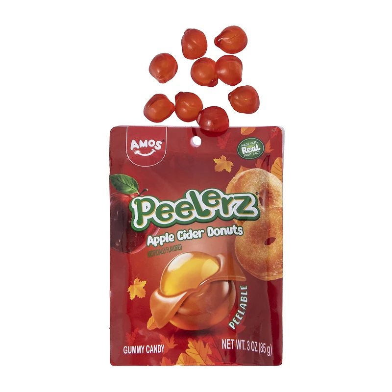 Amos® Peelerz® Apple Cider Donuts Gummy Candy 3oz