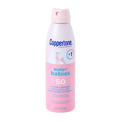 Coppertone® Water Babies SPF50 Sunscreen Spray 6oz
