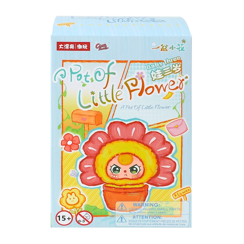 Baby Three A Pot Of Little Flower Mystery Figure (Styles May Vary)