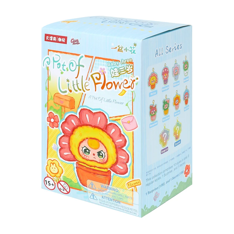Baby Three A Pot Of Little Flower Mystery Figure (Styles May Vary)
