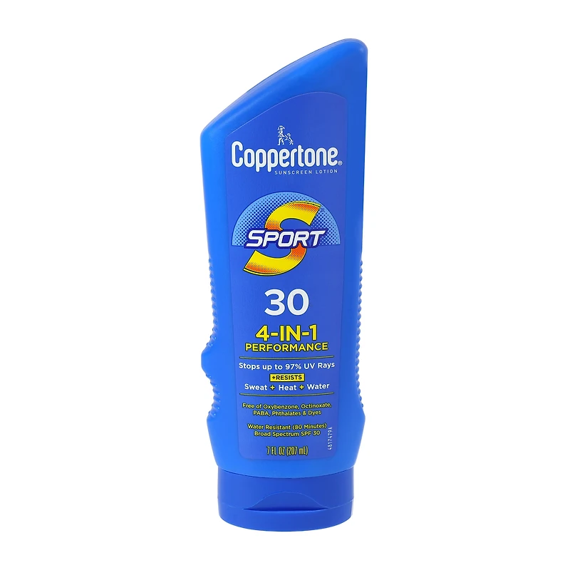 Coppertone® Sport SPF30 4-In-1 Sunscreen Lotion 7oz