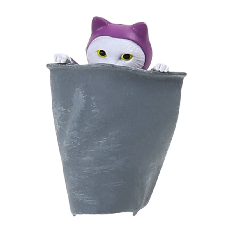 Ninja Cat Figurine Collectible (Styles May Vary)