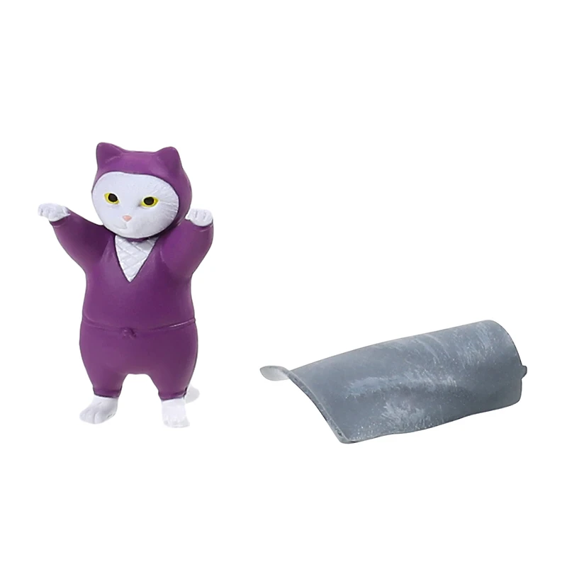 Ninja Cat Figurine Collectible (Styles May Vary)