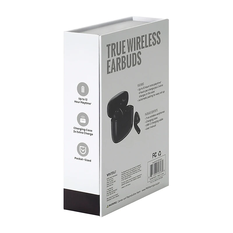 Vivitar True Wireless Earbuds