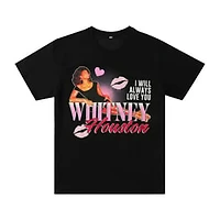 I Will Always Love You Whitney Houston Graphic Tee