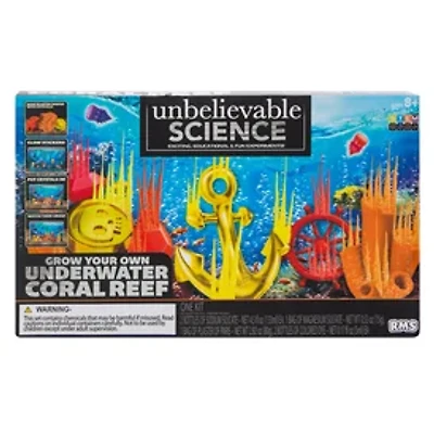 Unbelievable Science Grow Your Own Underwater Coral Reef