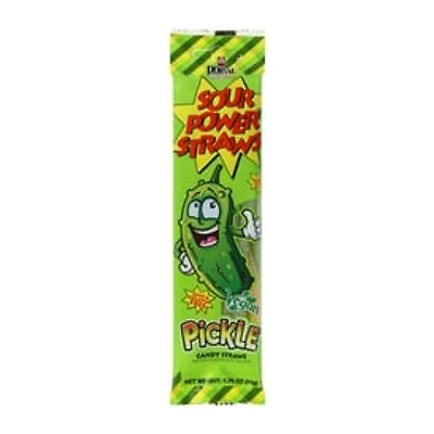 Sour Power® Straws Pickle Candy Straws 1.7oz