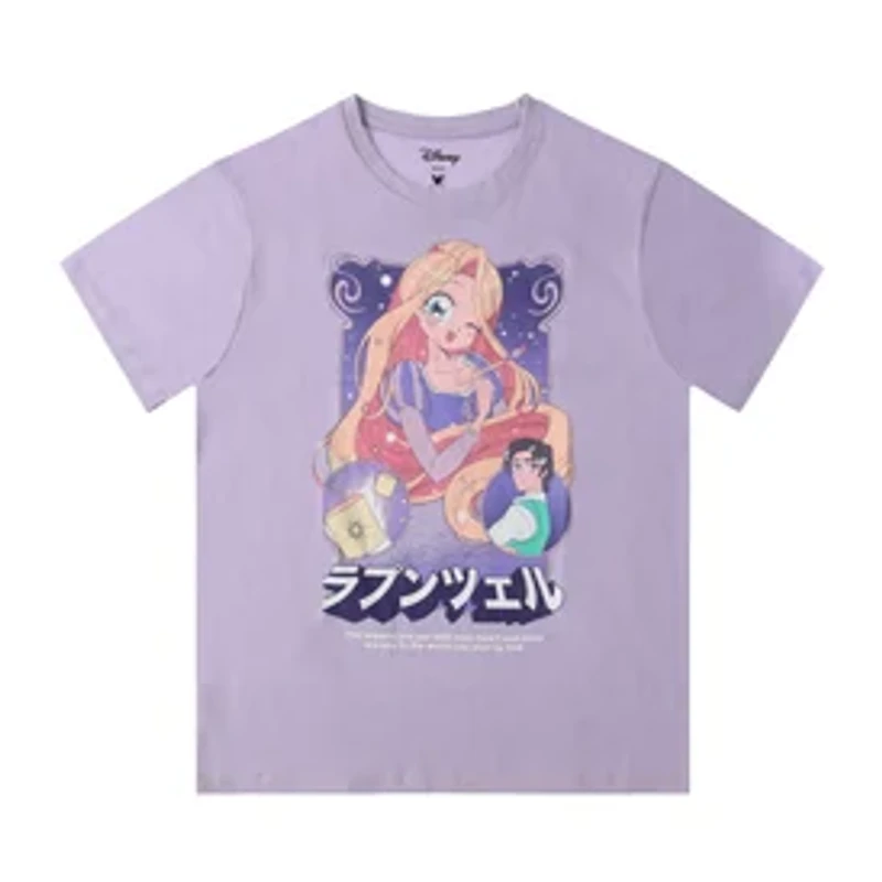 Disney Rapunzel Anime Graphic Tee