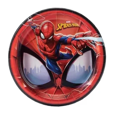 Marvel Spider-Man Party Plates 8-Count