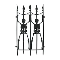 Halloween Skeleton Fence