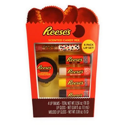Reese's® Candy Mix 6-Pack Lip Balm & Gloss Set