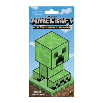 Minecraft™ Sticker Decal 4in x 8in