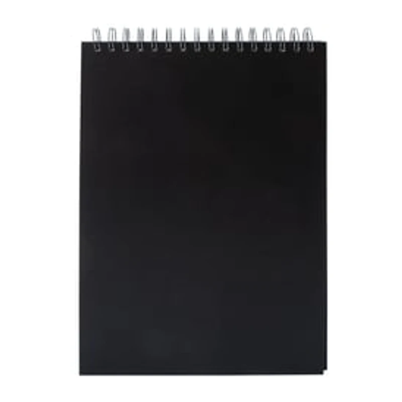 Black Drawing Paper Pad 9in x 12in
