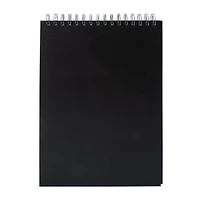 Black Drawing Paper Pad 9in x 12in