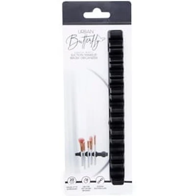 Suction-Cup Makeup Brush Organizer