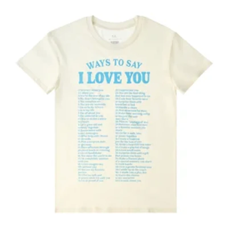 Ways To Say I Love You Graphic Tee