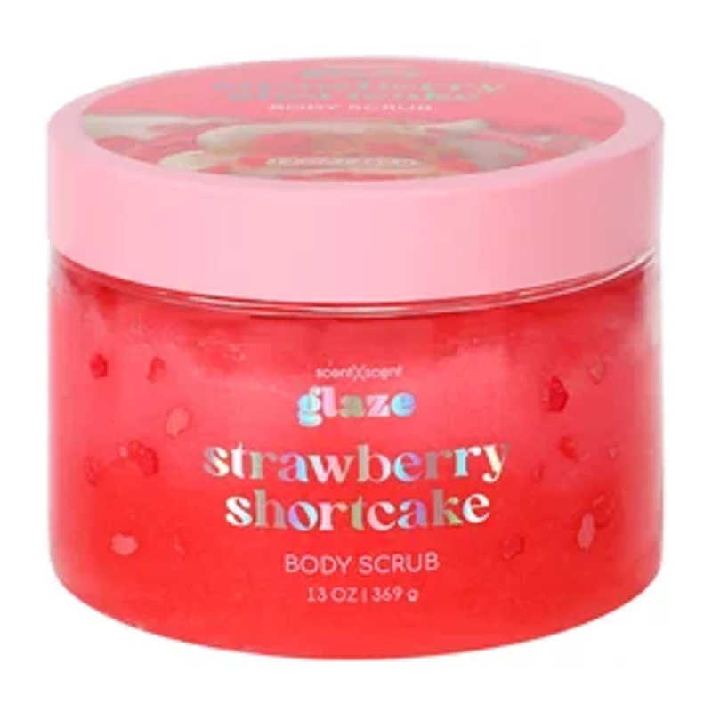 Glaze Strawberry Shortcake Body Scrub 13oz