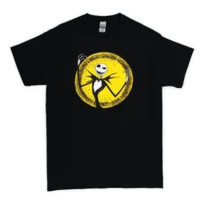 Disney Tim Burton's The Nightmare Before Christmas Jack Skellington & Moon Graphic Tee