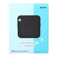 Mini Bluetooth® Portable Inkless Printer 3.15in x