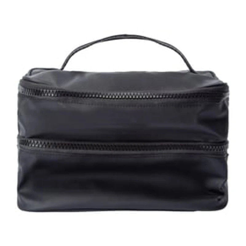 Jelly Cosmetic Dual Compartment Bag