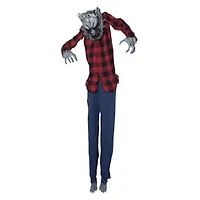 Standing Werewolf Halloween Lawn Spike Decoration 5ft