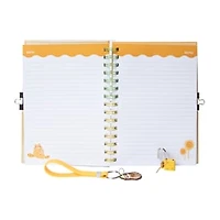 Animal Bracelet Glitter Journal With Key & Lock