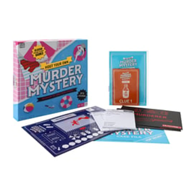 Host Your Own Murder Mystery Game Set